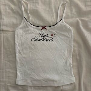 Garage White Camisole